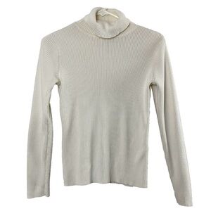 Liz & Co Liz Claiborne Ribbed Turtleneck Sweater - PM
